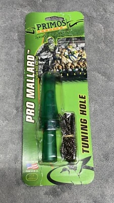 Primos Pro Mallard Duck Call Easy Blowing Single-reed Call Blows When Wet -PS804 - Image 1 of 3