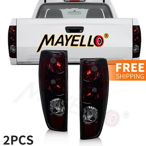 Par de luces traseras negras de humo para Chevy Colorado GMC Canyon 2004-2012 lámparas de freno - Imagen 1 de 11
