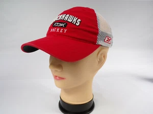 Vintage Chicago Blackhawk Baseballkappe Jugend Reebok Hockey Design Stickerei EUC - Bild 1 von 10