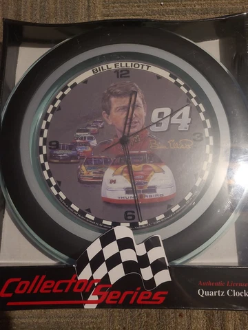 Bill ELLIOTT 1996 BURWOOD COLLIECTOR SERIES MCDONALD'S CLOCK FACTORY SEALED NEW Cover