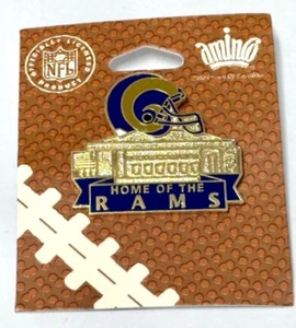 Los Angeles Rams Pin Vintage NFL Football Lapel Pin stadium - Picture 1 of 2