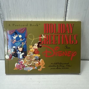 HOLIDAY GREETINGS FROM DISNEY: A POSTCARD BOOK By Walt Disney 30 Postcards - Imagen 1 de 6