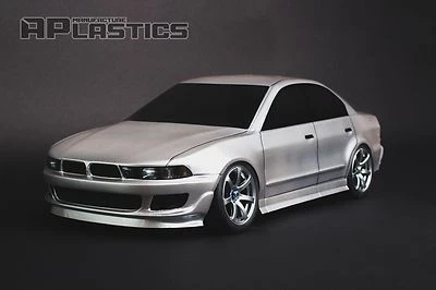 RC Body Car Drift Touring 1:10 Mitsubishi Galant VR 4 style APlastics New Shell - Image 1 of 4