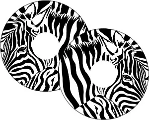 Wheelchair Spoke Guards Skins ZEBRA Personalised Custom Designed Mobility EDS - Picture 1 of 1