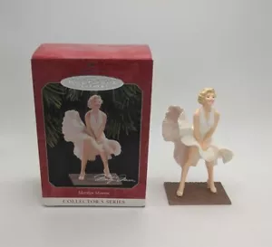 1998 Marilyn Monroe Hallmark Keepsake Ornament in dress over subway grate - Picture 1 of 7