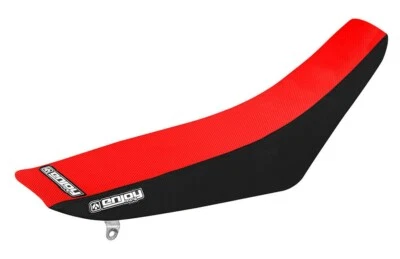 Funda de asiento Honda XR 70 2001-2003 de Enjoy MFG pinza negra y roja #125 Foto 1 de 4