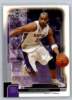 2002 Upper Deck MVP Basketball #170 Vince Carter Toronto Raptors - Image 1 of 2