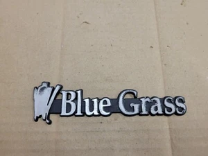 Blue Grass Kentucky KY Chrome Black Car Dealership Emblem Badge Logo Advertising - Bild 1 von 2