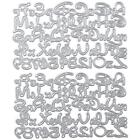 2 Sets Die Cuts Cutting Dies Letters Letter Alphabet Dies  For Paper Crafting