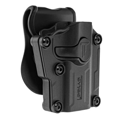 Universal Holster Cytac Mega-Fit Paddle Quick Release Right Hand Black - Image 1 of 4