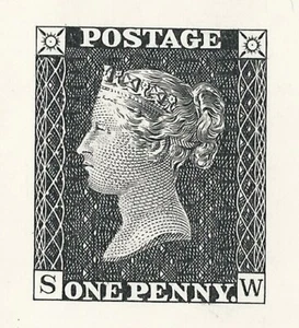 España 1990 Edifil HR 121 150 Aniv. Primer sello centavo negro MNH VF - Imagen 1 de 2