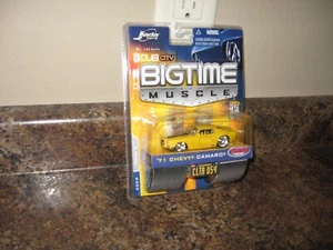 Jada 1:64 Big Time Muscle 1971 Chevrolet Camaro '71 Chevy Yellow 2005 Wave 5 054 - Picture 1 of 2