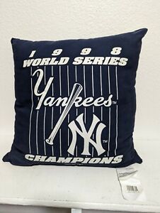 New York Yankees 1998 World Series Champions Couch Pillow, Navy Blue - WT