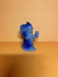 Cobalt Blue & Gray Speckled Vintage 1996 Santa W/ Toys Salt Glaze NGS Co. RARE!! - Picture 1 of 7