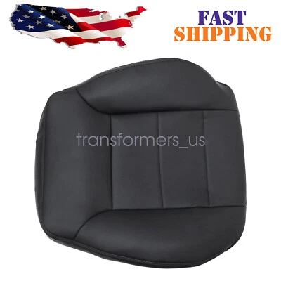 For 2010 2011 Mercedes-Benz ML350 Driver Side Lean Back Leather Seat Cover Black - Image 1 of 4