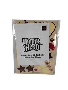 Original Playstation 1 Guitar Hero SG Stickers - Picture 1 of 2