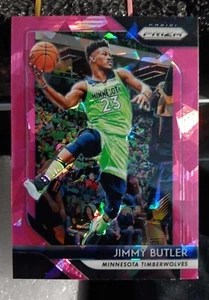 2018-19 Panini Prizm #67 Jimmy Butler Pink Ice Prizm Basketball  - Picture 1 of 2
