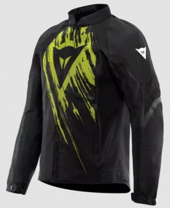 Giacca moto Dainese HEROSPHERE Air Tex yellow jacket traforata sfoderabile - Imagen 1 de 2