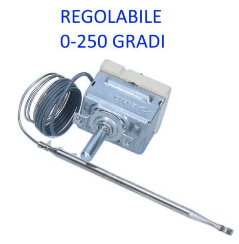 Termostato a Bulbo Regolabile per Cucina Forno Elettrico ARISTON INDESIT Ricambi