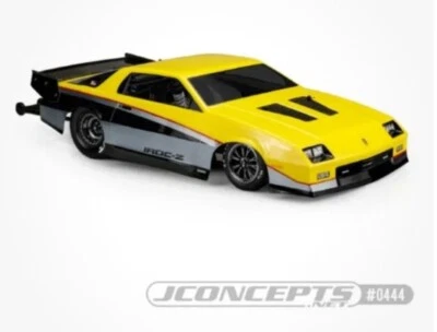 NEW Jconcepts 1987 Chevy Camaro IROC Body DR10 22S- 11.25" Width & 13" Wheelbase - Image 1 of 2