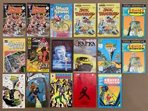 Lot of 17 Mixed Comics From 1980's - Loose in Various Conditions - Picture 1 of 6