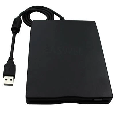 Floppy Disk Drive FDD Disc Portable USB External 1.44MB 3.5" PC Converter Reader - Image 1 of 3