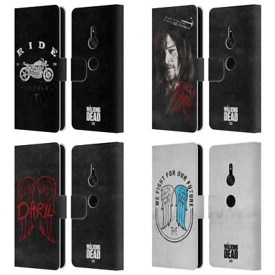 AMC ХОДЯЧИЕ МЕРТВЕЦЫ ДЭРИЛ ДИКСОН ЗНАКОВЫЙ КОЖАНЫЙ КНИЖНЫЙ ЧЕХОЛ ДЛЯ ТЕЛЕФОНОВ SONY 1 - Изображение 1 из 4