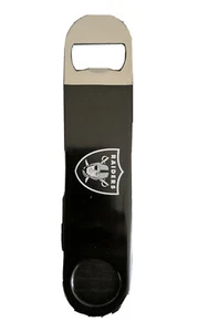 Abridor de botellas cubierto de vinilo Oakland Raiders - Imagen 1 de 1