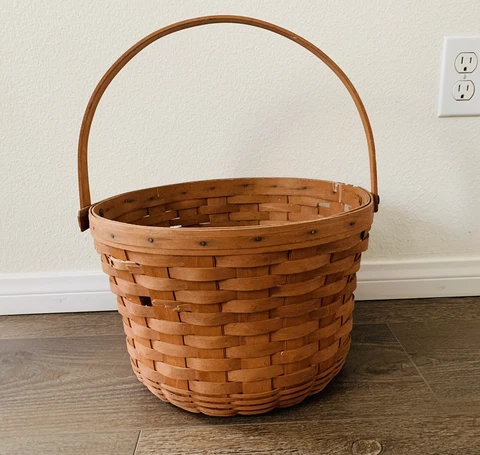 Vintage 1989 Longaberger basket Cover