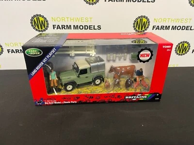 BRITAINS 43385 1:32 SCALE LAND ROVER VET PLAYSET - Image 1 of 4