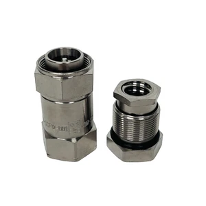 Conector de sistemas de radiofrecuencia RFS 4,3-10 macho 43M-SCF12-D01 - Imagen 1 de 11