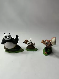 Figuras de Kung Fu Panda Toys Cake Toppers Tigress Po Master Shifu 2008 DecoPac - Imagen 1 de 9
