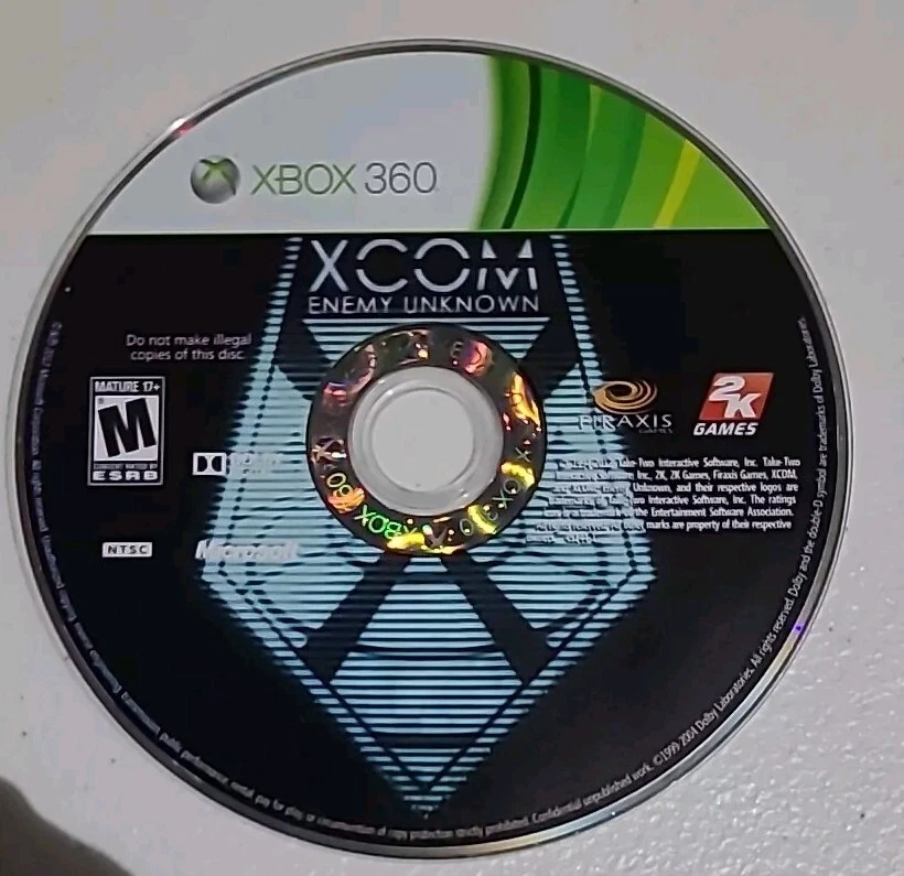 Xbox 360 XCOM Enemy Unknown (Juegos 2K) M=Maduro 17+ -Solo CD Foto 1 de 4