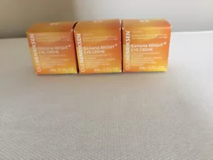 Ole Henriksen Banana Bright+ Eye Cream Trio 3x3ml 9ml New Boxed TRAVEL SIZES. - Picture 1 of 2