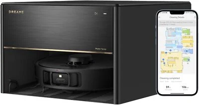 DREAME X40 Master Robot Vacuum Auto Refilling&Draining Mop Certified Refurbished - Image 1 of 4