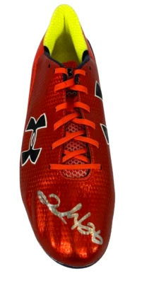 Clinton Portis signed autographed Cleat NFL Denver Broncos JSA COA - Image 1 of 4