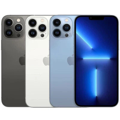 Nuovo Apple iPhone 13 Pro Max (5G) 128GB/256GB Sbloccato Smartphone Grigio/Verde - Immagine 1 di 4