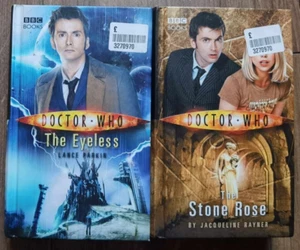 Doctor Who Hardcover Book Bundle Set Of 2 - The Eyeless / The Stone Rose - Picture 1 of 3