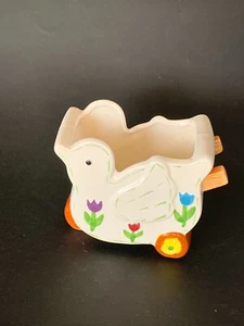 Vintage Duck Wheelbarrow Planter - Picture 1 of 12