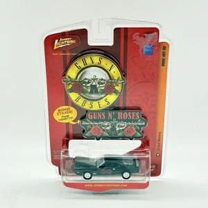 Johnny Lighting Guns n' Roses 1973 Ford Mustang Black Diecast Car Rock Art 2008 - Picture 1 of 13