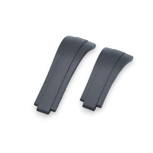 Correa de goma negra de 22 mm para Rolex SKYDWELLER, DEEP SEA, DWELLER 43 - Imagen 1 de 6