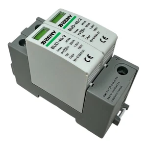 Überspannungsschutzgerät SPD 150V für Solarpanel Saiten 2-polig PV ZJBENY - Bild 1 von 9