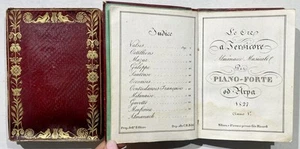 Ricordi - Le Oxe e Tresicore Almanacco Musicale Musik music Noten notes 1827 - Imagen 1 de 1