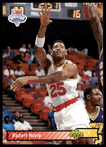 1992-93 Upper Deck #7 Robert Horry RC Houston Rockets - Picture 1 of 2