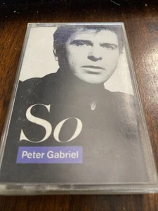 Peter Gabriel - So - Cassette Tape - Sledgehammer - Picture 1 of 3