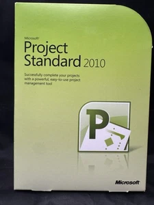 Microsoft Project Standard 2010 w/ Disc, Key & Box – Complete - Picture 1 of 4