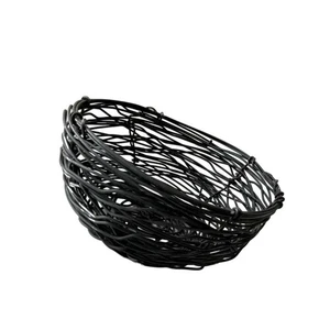Handmade Wire Basket Bowl Beverly Hills, CA Working Art Sculpture - Picture 1 of 5