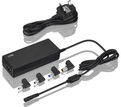 Logik 90W LPDELL16 Dell Laptop Mains Adapter Charger 19V 90 Watt UK 3M - Image 1 of 3