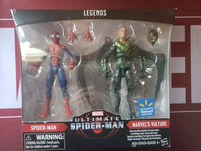 FIGURA DE ACCIÓN DEFINITE SPIDER-MAN BUITRE LEYENDAS DE MARVEL 1:12 NUEVO PAQUETE DE 2 WALMART Foto 1 de 4