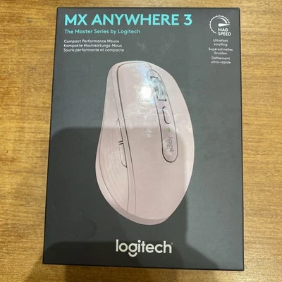 Logitech MX Anywhere 3 Wireless Mouse for PC - Rose - Image 1 of 2